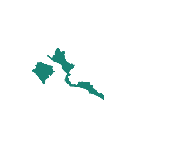 Pacífico Central mapa